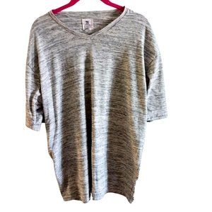 P.J. Mark tee shirt,  gray, size large